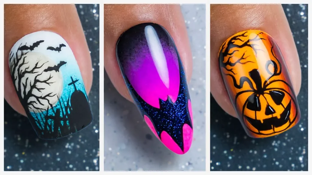 Halloween Nail Art Designs