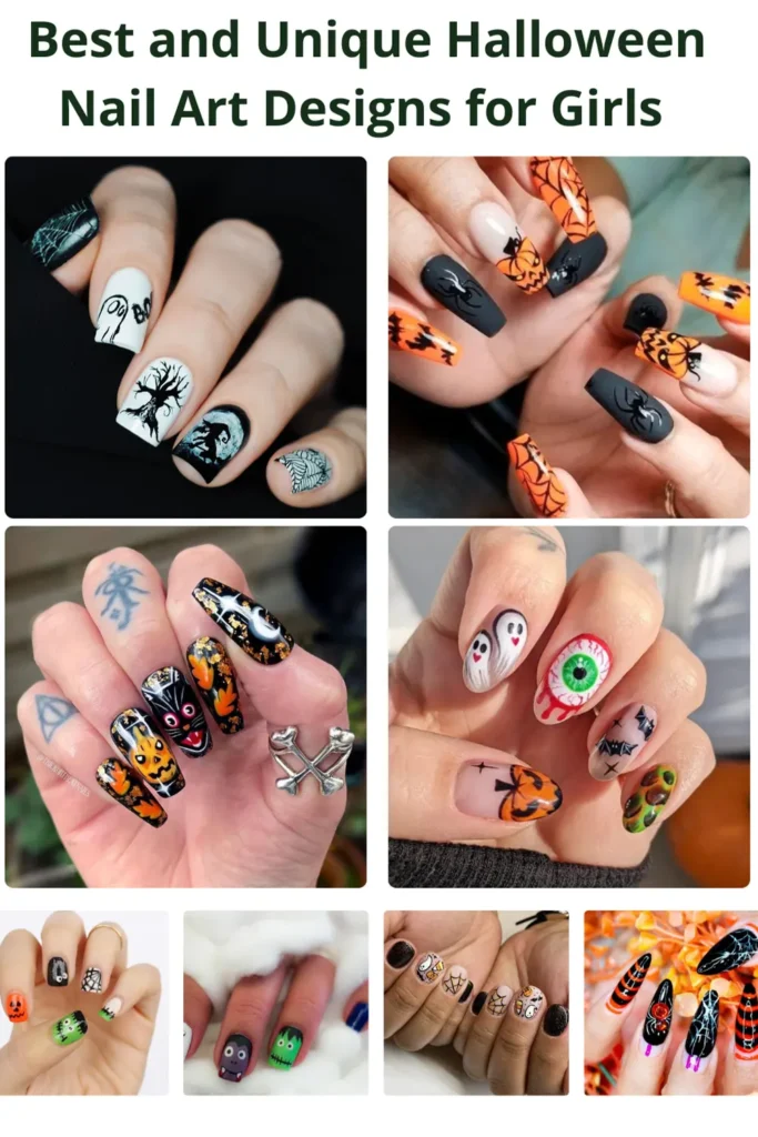 Halloween Nail Art Designs