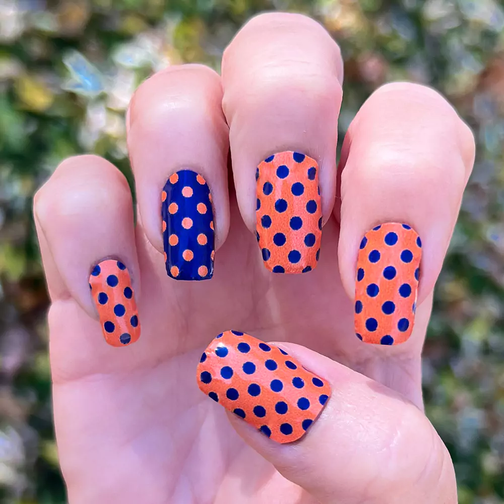 Polka Dot Nail Art Designs