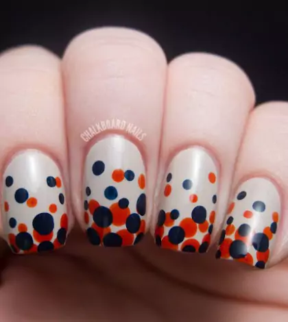 Polka Dot Nail Art Designs