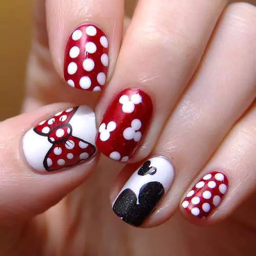 Polka Dot Nail Art Designs