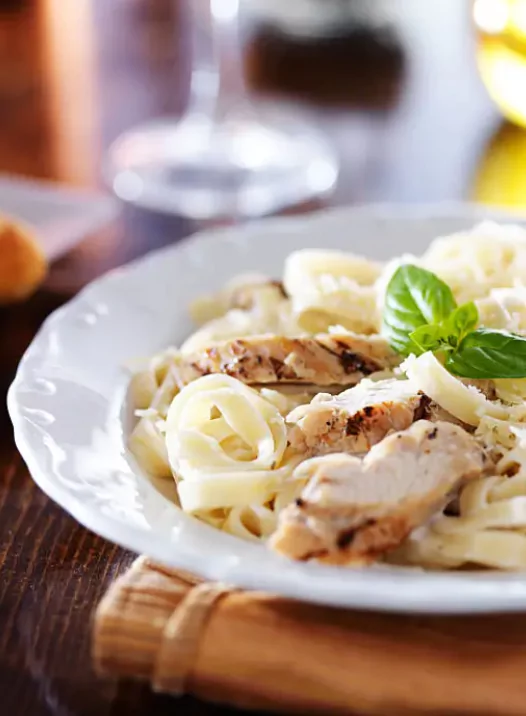 Chicken Fettuccine with Alfredo Sauce Recipe